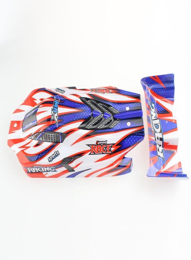 KingVal Replacement RC Car Shell Cover RC Spare Parts Compatible with WLtoys 124008 RC Car - Image 2